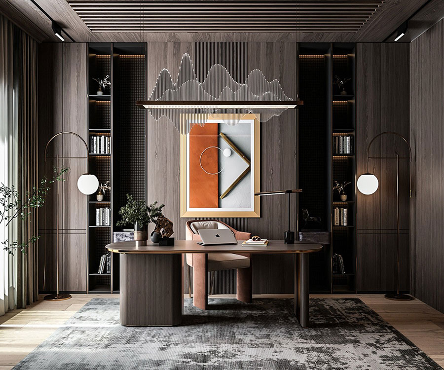 Ufficio di lusso 29 Come arredare un ufficio di lusso n.29