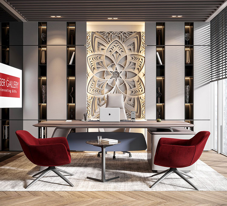 Ufficio di lusso 31 Come arredare un ufficio di lusso n.31