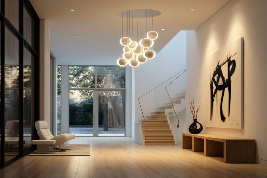 Come illuminare gli interni