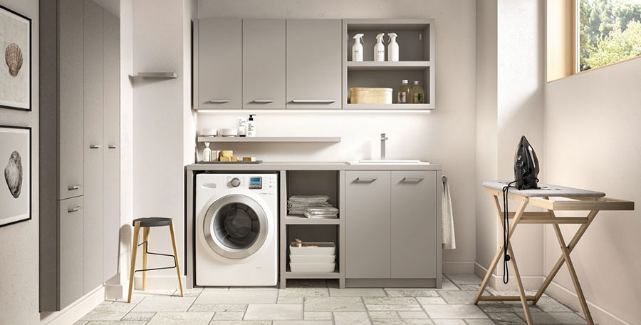 Soluzioni per lavanderia e stireria in casa