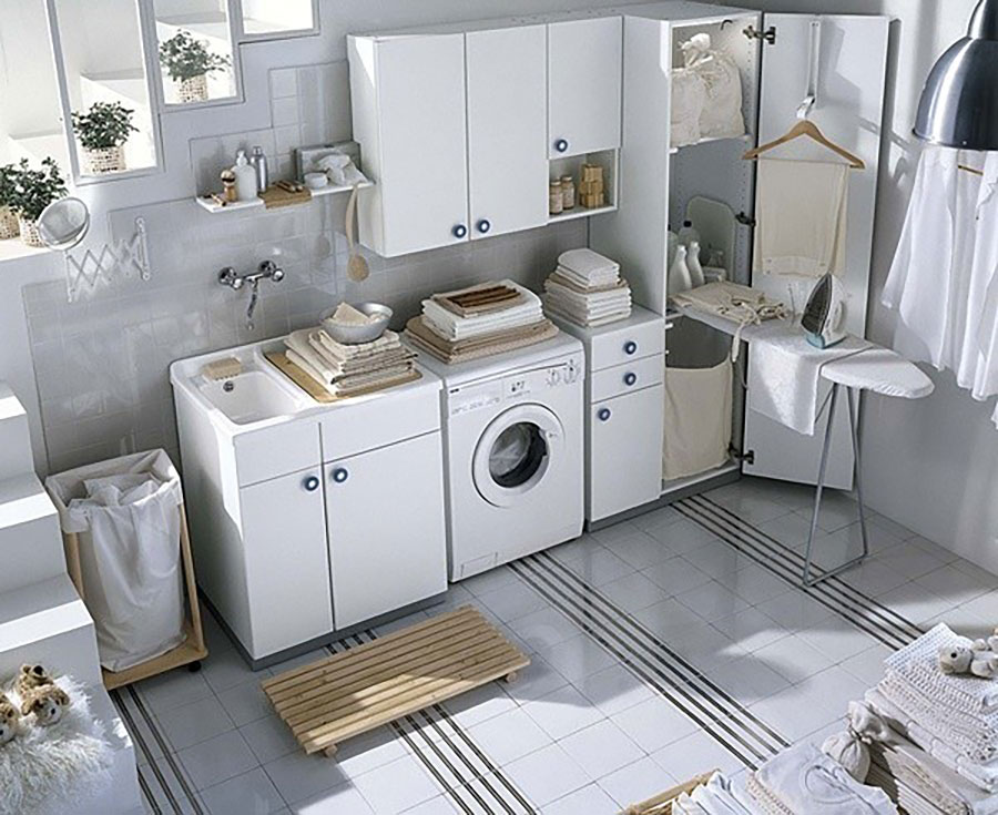 Soluzioni per lavanderia e stireria in casa 12