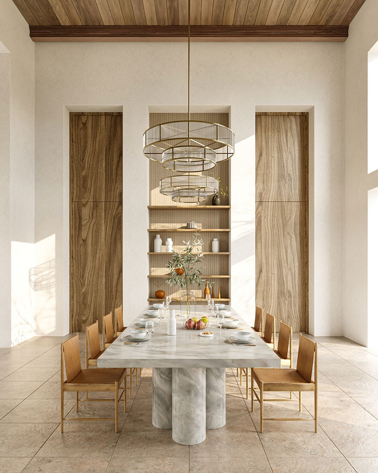 Idee originali per arredare la sala da pranzo n.06