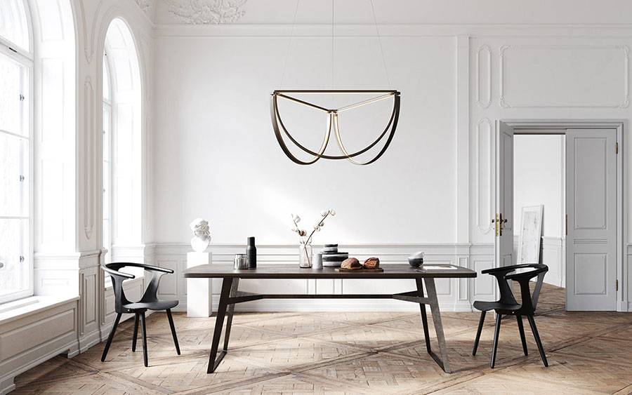 Idee originali per arredare la sala da pranzo n.08
