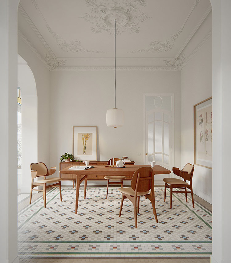 Idee originali per arredare la sala da pranzo n.09
