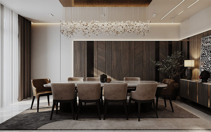 Idee originali per arredare la sala da pranzo n.11