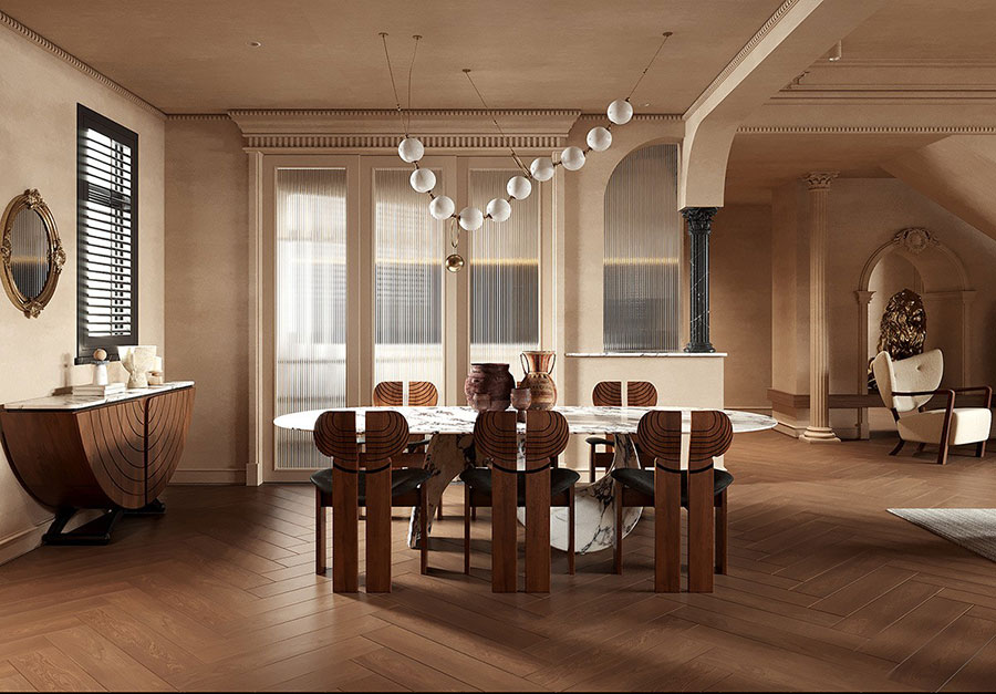 Arredare sala da pranzo idee 13 Idee originali per arredare la sala da pranzo n.13