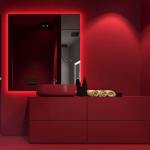 Idee per progettare un bagno rosso