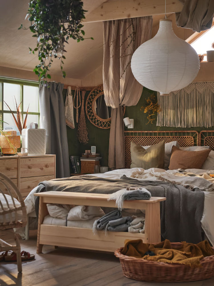 Camera da letto etnica Ikea 2 Idee per arredare una camera da letto etnica Ikea n.2