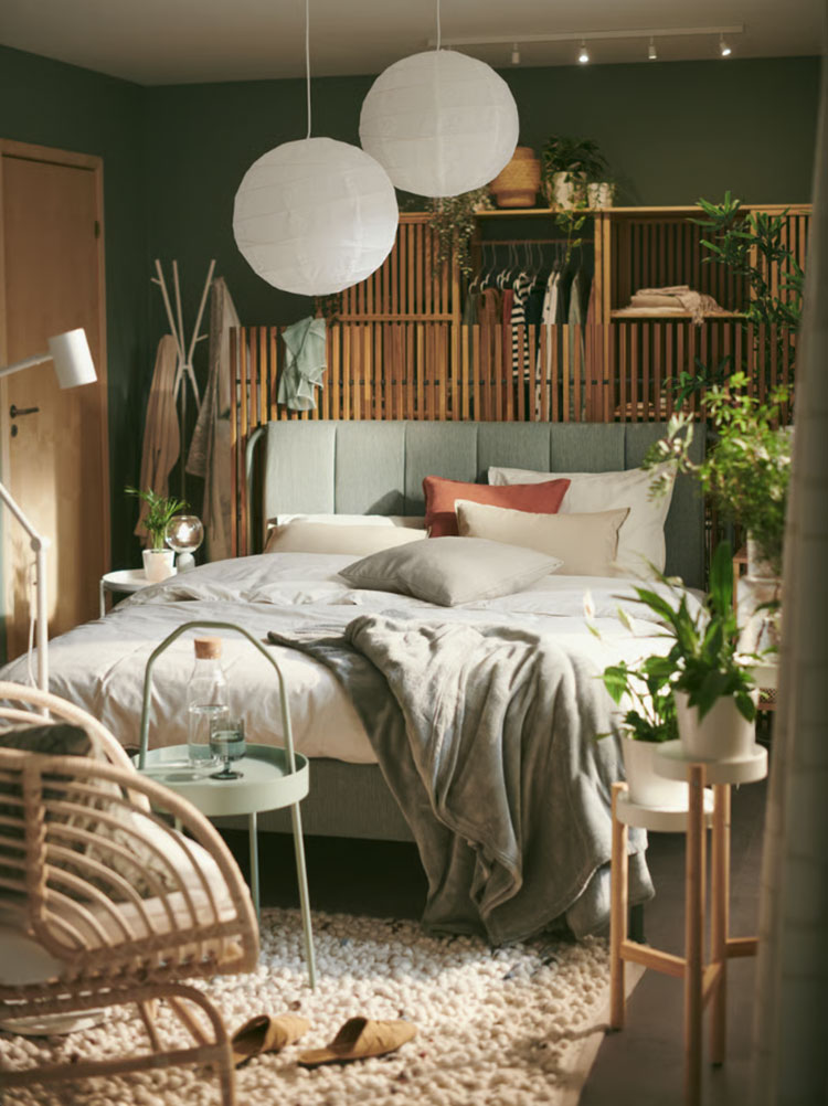 Camera da letto etnica Ikea 3 Idee per arredare una camera da letto etnica Ikea n.3