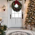 Come arredare l'ingresso di casa per Natale