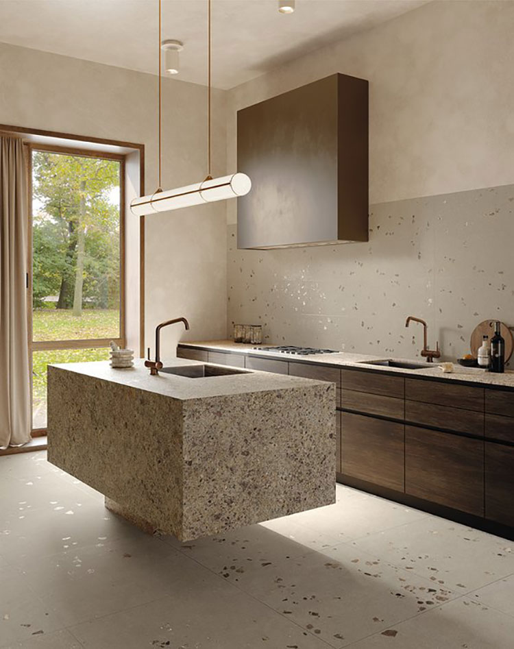 Piastrelle per cucina beige 01 Modello di piastrella per cucina beige n.01