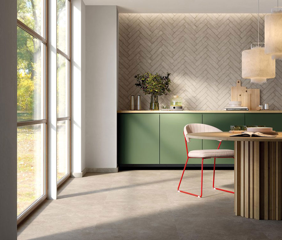 Piastrelle per cucina beige 03 Modello di piastrella per cucina beige n.03