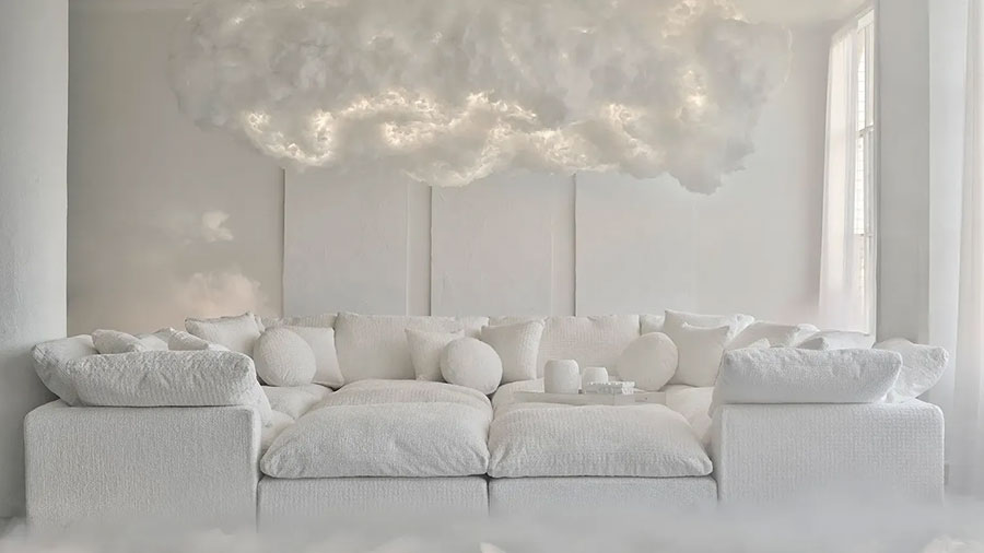 Colore Cloud Dancer bianco caldo