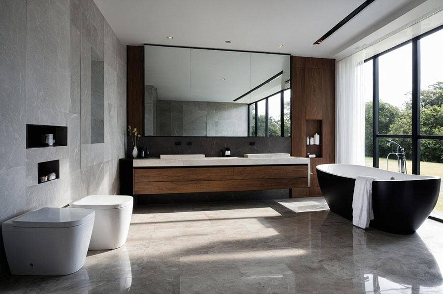 Idee sanitari a terra 2 Modelli di sanitari a terra n.02