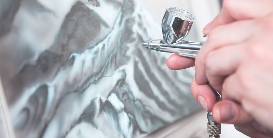 Idee per colori interni con aerografo n.4