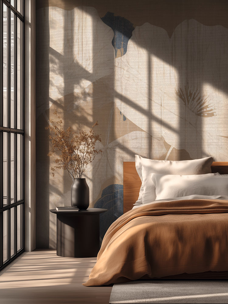 Carta da parati floreale moderna 07 Idee per carta da parati floreale moderna n.7