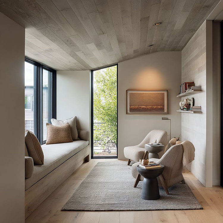 Idee rivestimento in legno per soffitto n.08