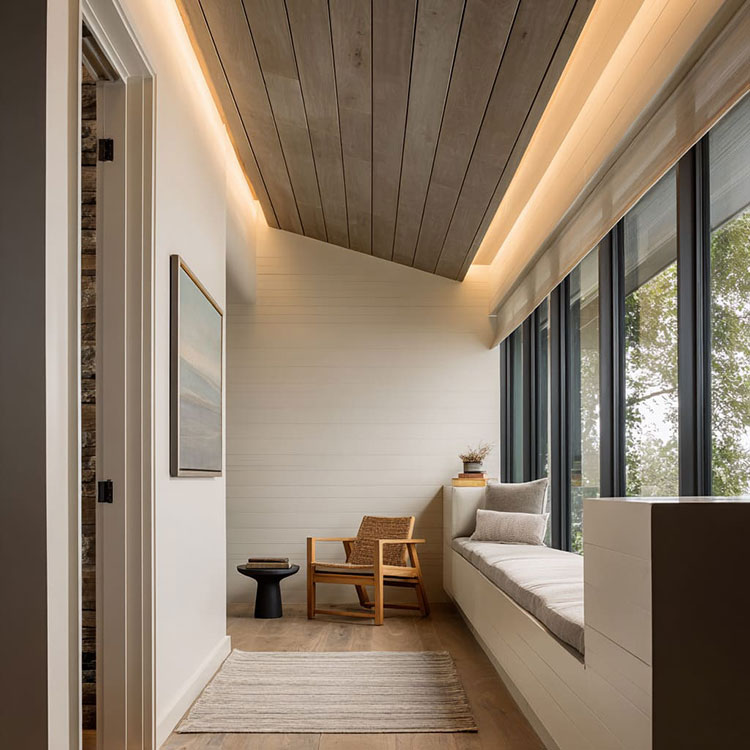 Idee rivestimento in legno per soffitto n.12