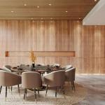 Rivestimento in legno per il soffitto