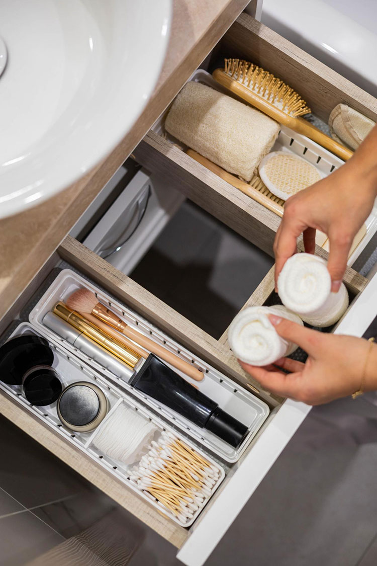 Organizer mobili bagno