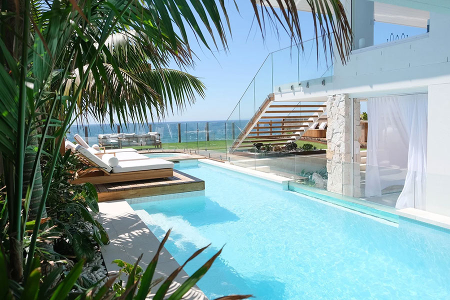 Interni case al mare 24 Foto degli interni di case al mare n.24
