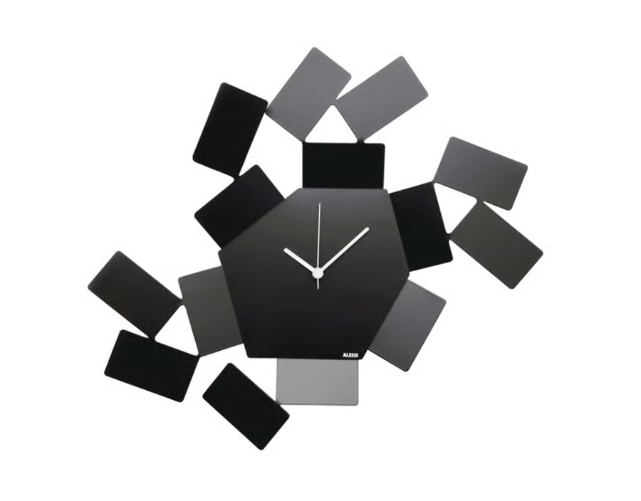 Modello di orologio da parete particolare La Stanza dello Scirocco di Alessi