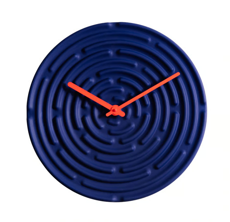 Modello di orologio da parete particolare Minos di Raawii