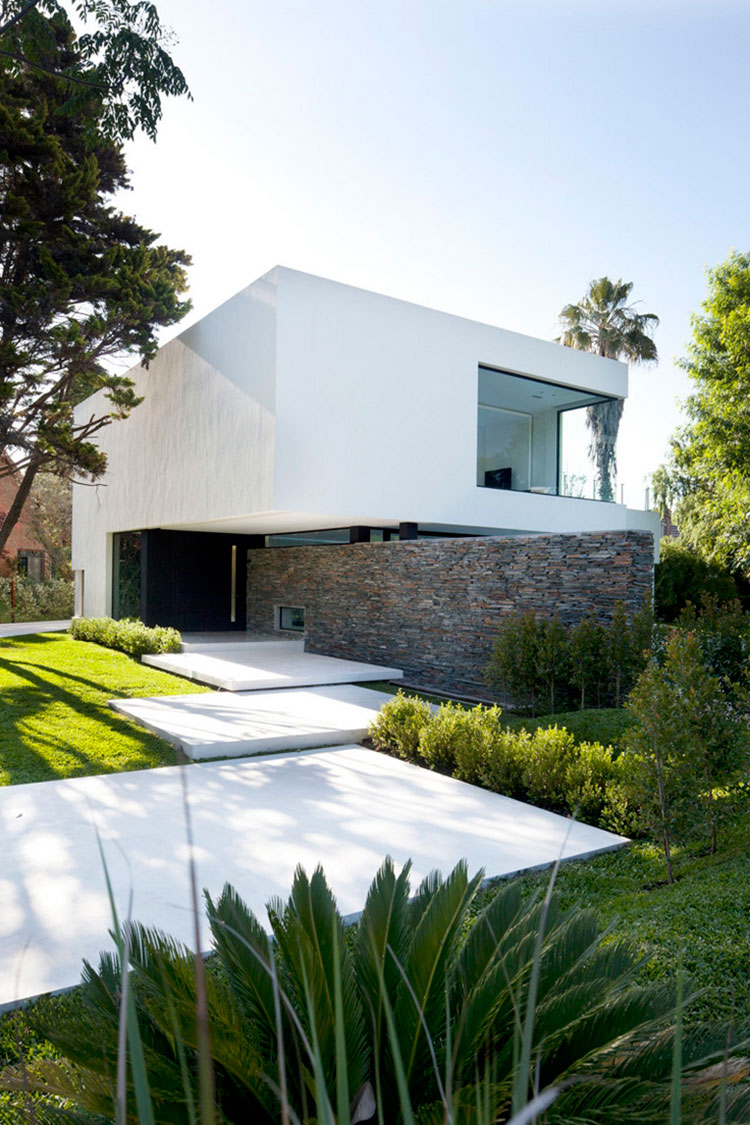 Idee vialetto da giardino moderno n.11