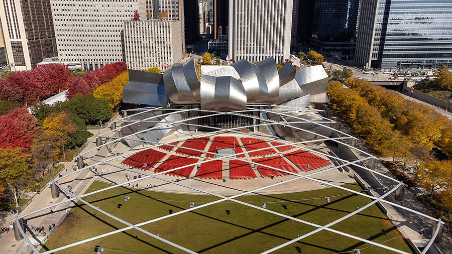 Jay Pritzker Pavilion Chicago Jay Pritzker Pavilion Chicago Frank Gehry
