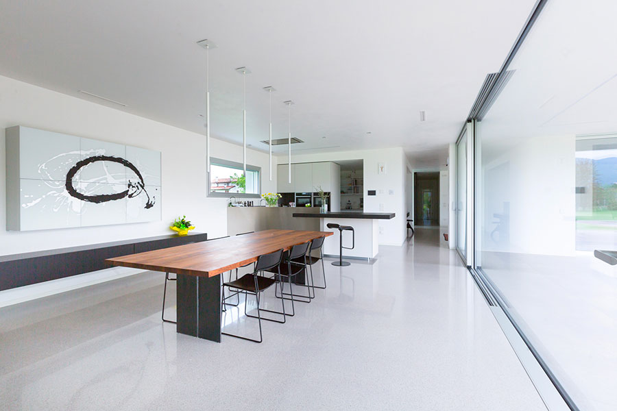 Idee pavimento per cucina veneziano moderno n.1