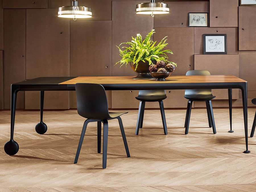 Tavolo stile industriale di design di Magis modello Big Will Modello di tavolo industrial Big Will di Magis