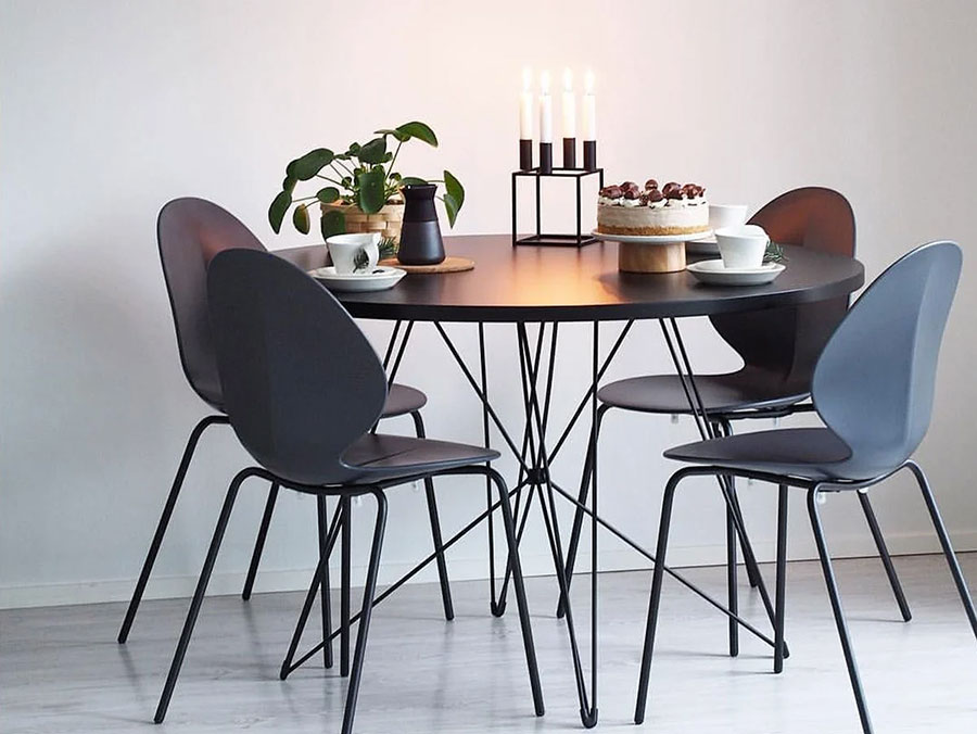Tavolo stile industriale di design di Magis modello XZ3 Round Modello di tavolo industrial Bis Will di Magis